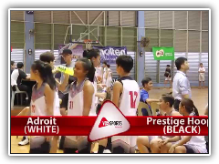 Women's National Basketball League 2015 (W): Adroit vs Prestige Hoops